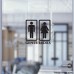 Bathroom 1 - Gents / Ladies Decal